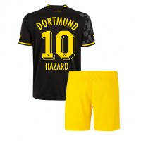 Dres Borussia Dortmund Thorgan Hazard #10 Gostujuci za djecu 2022-23 Kratak Rukav (+ kratke hlače)